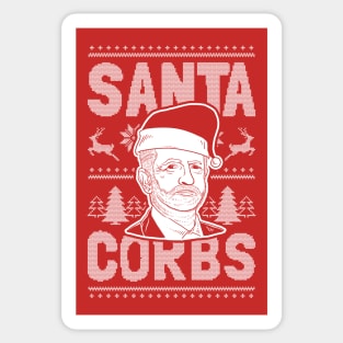 Santa Corbs Sticker